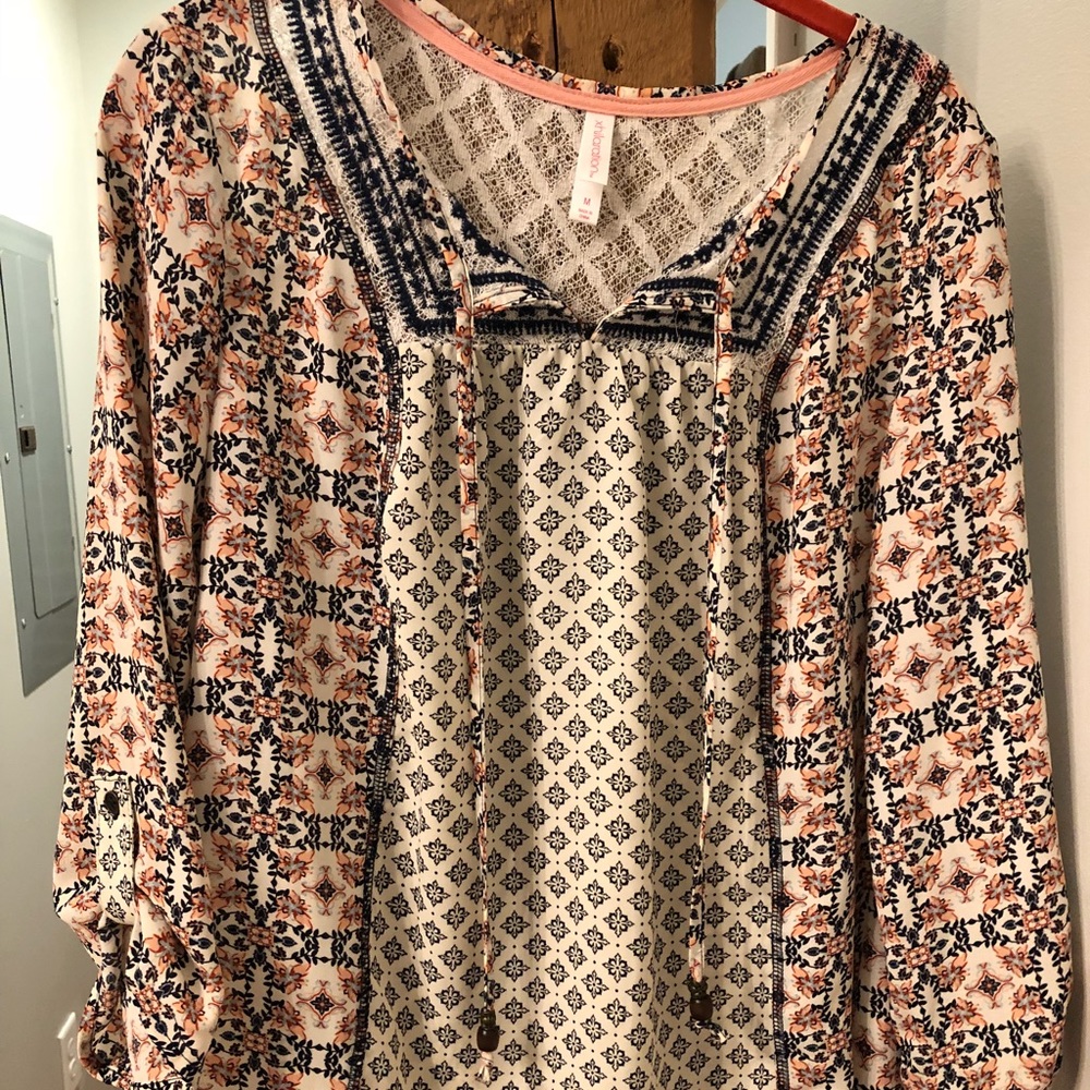 Target Patterned Blouse - Picture 3 of 3